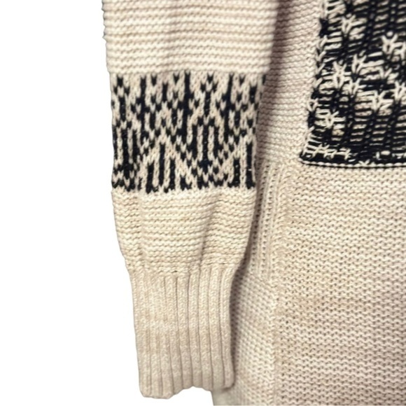 Maurices Beige & Black Knit Sweater Dress Cowl Neck Sz Medium Camisole lined EUC - Picture 4 of 10